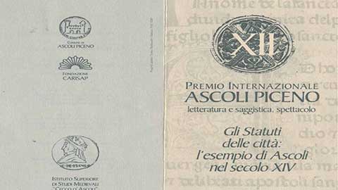 Gli Statuti delle città: l’esempio di Ascoli nel secolo XIV