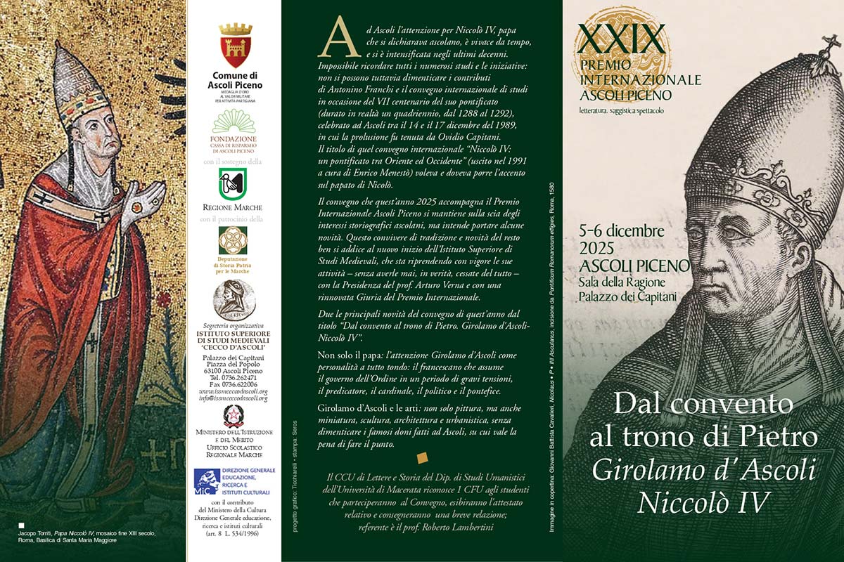 Brochure Programma Premio Internazionale Città di Ascoli 2025
