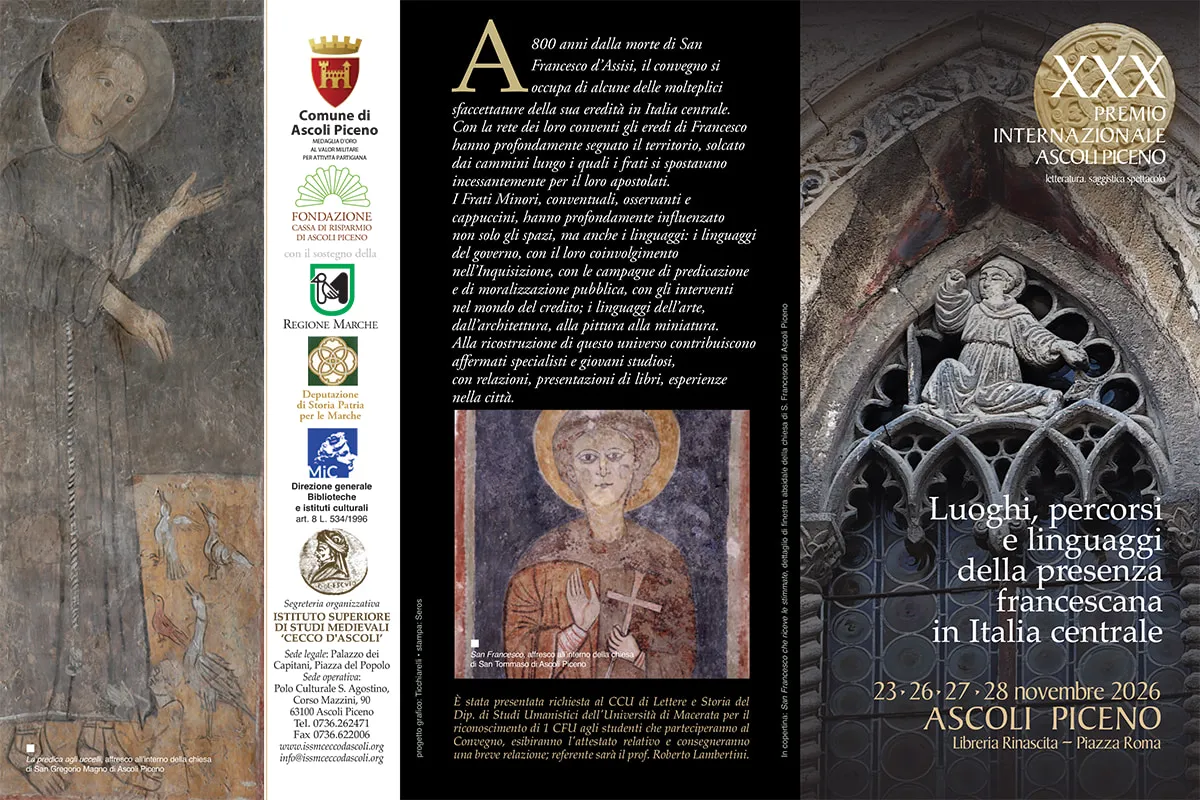 Brochure Programma Premio Internazionale Città di Ascoli 2026