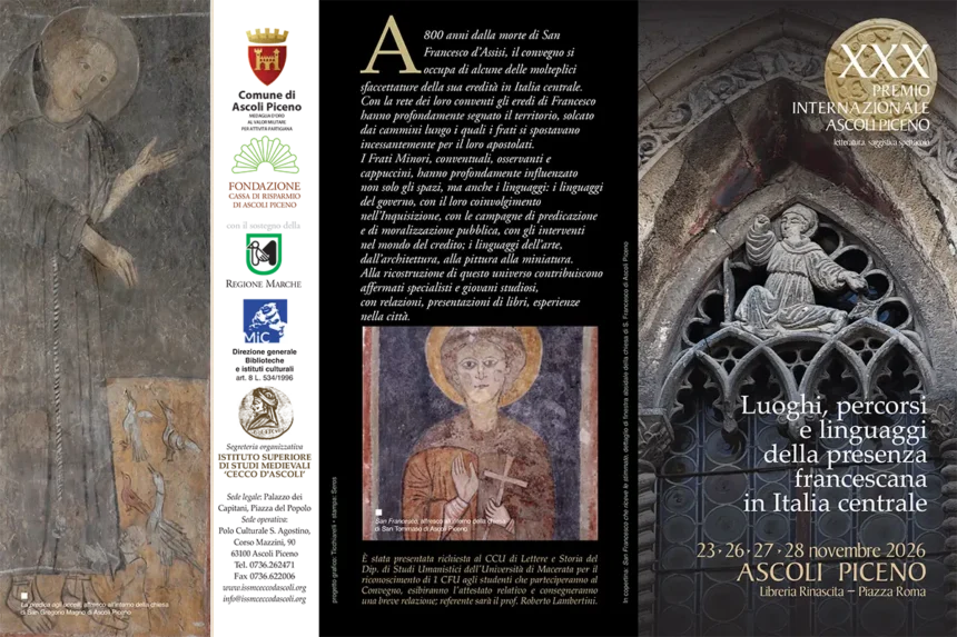 Brochure Programma Premio Internazionale Città di Ascoli 2026