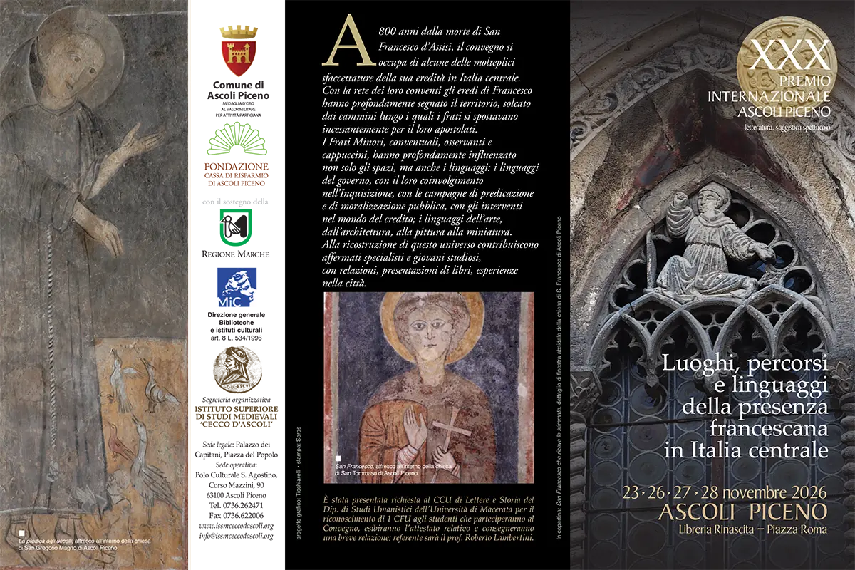 Brochure Programma Premio Internazionale Città di Ascoli 2026