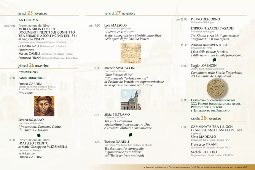 Brochure Programma Premio Internazionale Città di Ascoli 2026